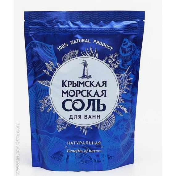 Соль для ванн 1100г Крымская натуральная КС-98