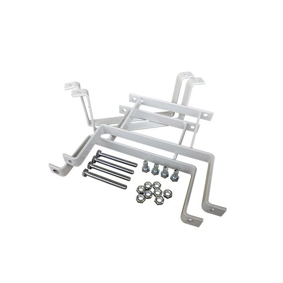 Крепеж на столб  д/ эл.щитов с вынос. на 10см