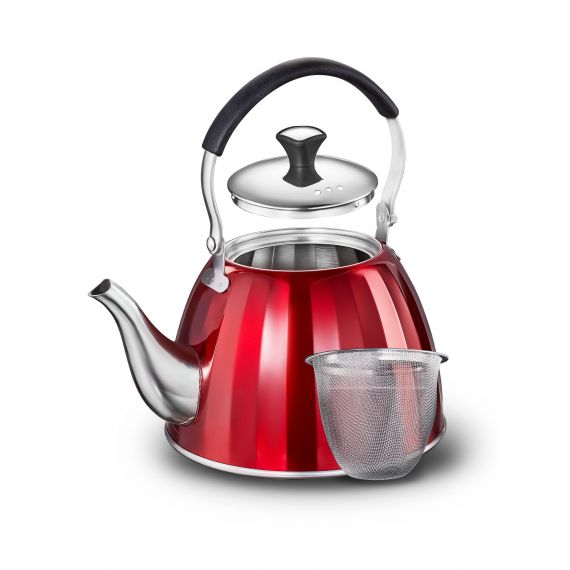 Чайник заварочный 1л. с ситечком 396142 /93-TEA-SD-02