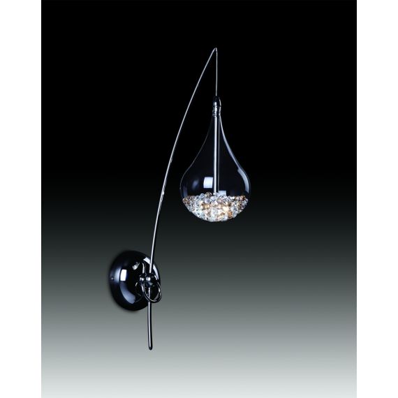 2568/1W ODL13 477хром/стекло/хрусталь Бра G4 35W 12V 0033800