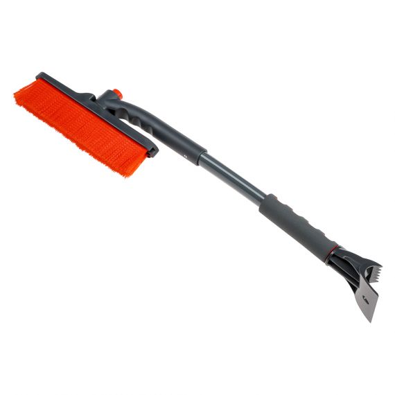 Щетка автомобильная со скребком 61см, поворотный механизм 456991
