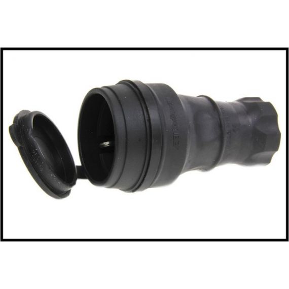 Штепсель каучук с заземлением Mutlusan MUT-29