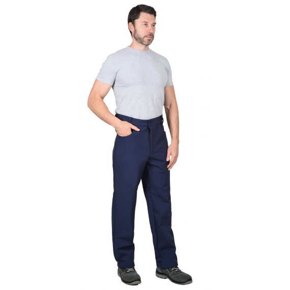 Брюки софтшел СИРИУС-Азов, Цвет: Серый, Размер: 112-116/170-176