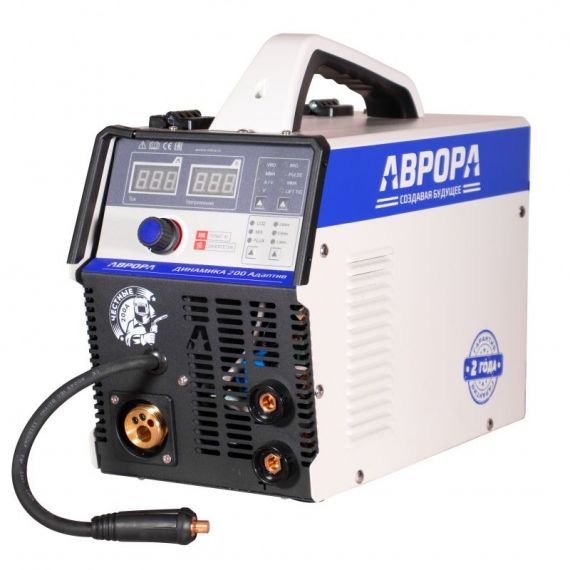 Инвертор сварочный полуавтомат АВРОРА Динамика 200 АДАПТИВ  7233825
