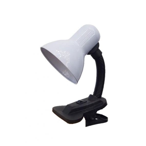 Светильник на прищепке GTL-021 60W E27 белый General  45327