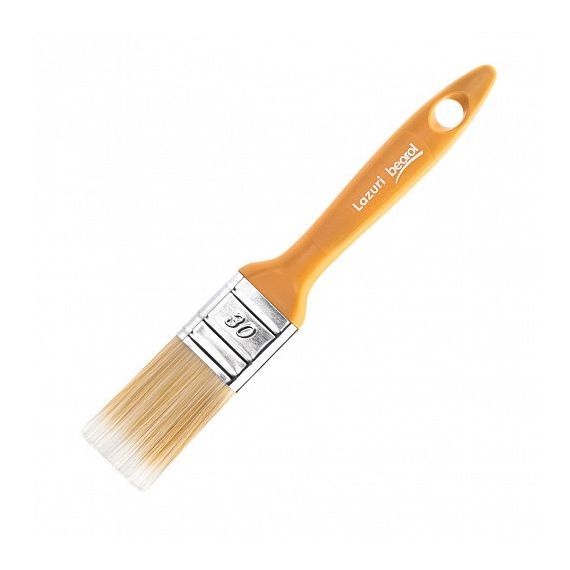 Кисть плоская 30мм BEOROL для лазурных покрытий  271736