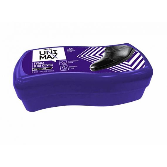 Губка волна Salton Unimax для глад.кожи черная
