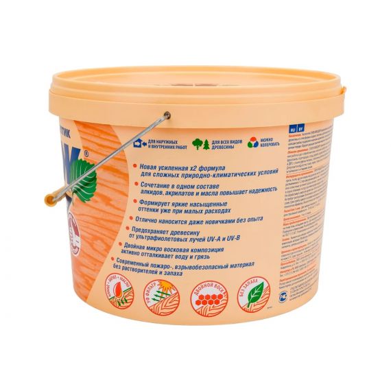 СЕНЕЖ Аквадекор 9,0 кг Х2-120 ГРАФИТ, изображение 2