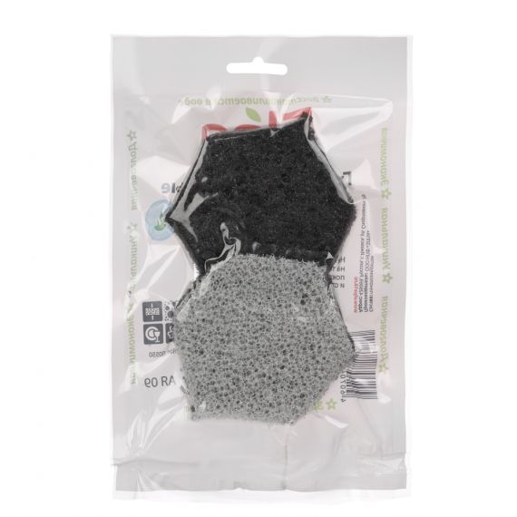 Губка для посуды 2шт "Elpa Verde" 441267/ 401320