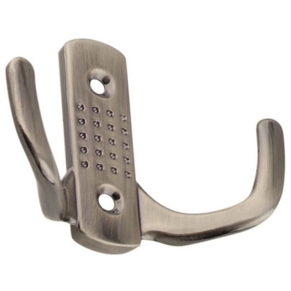 Крючок 04.48.33 2-х рожковый бронза