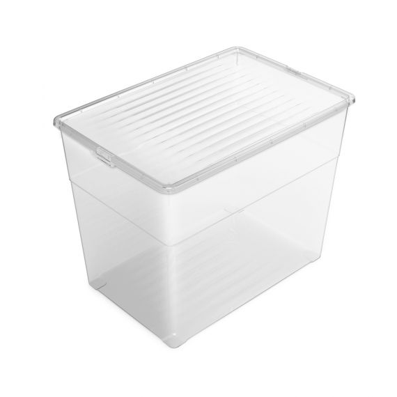 Ящик с крышкой 560*380*435мм "Лайф" 70л АПС531