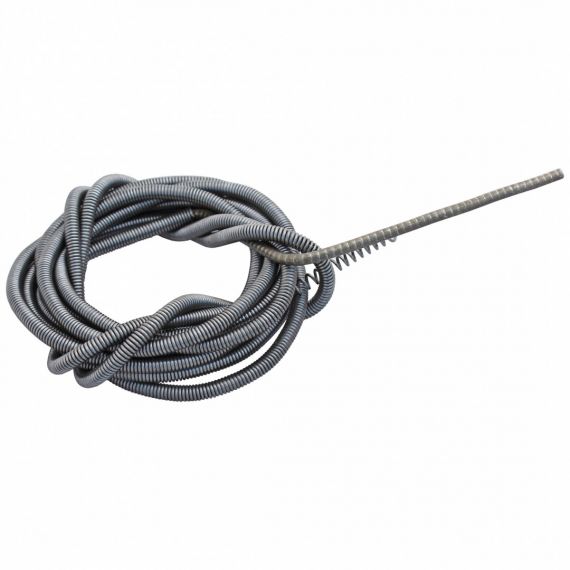 Трос пружинный сантехнический d-6мм L- 7м  009-0408