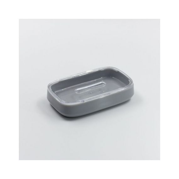 Мыльница серая 13179