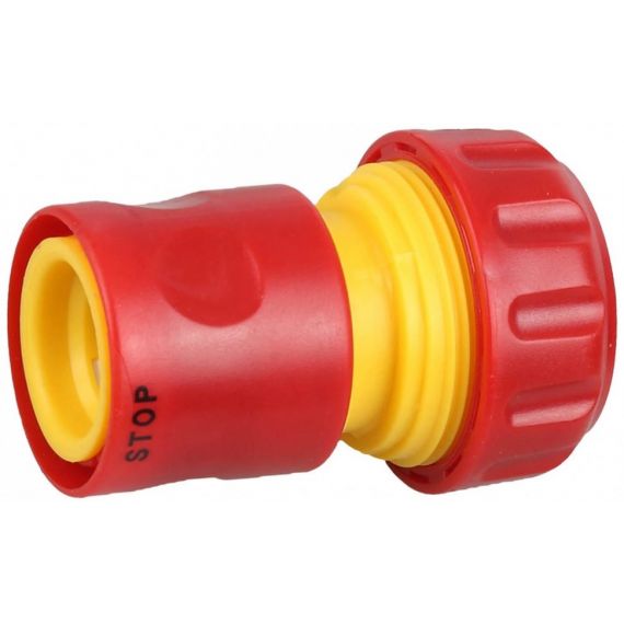 Соединитель GRINDA пласт.3/4* с автостопом  8-426330_z01