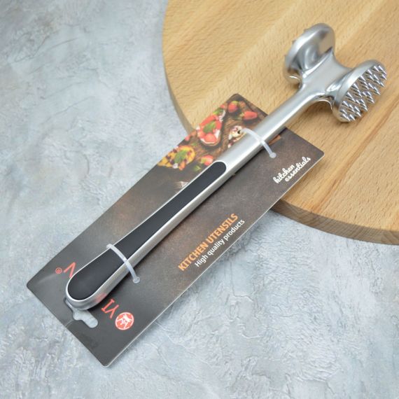 Молоток для мяса из нержавеющей стали 22*4см NNATA218