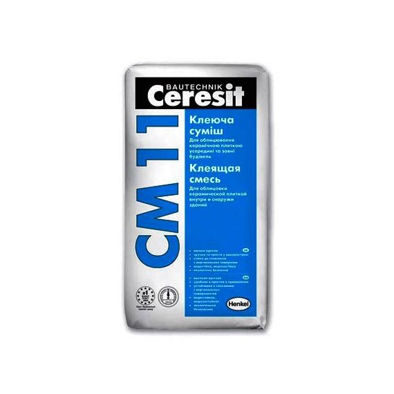 Клей для плитки "CERESIT" СМ11 5кг  14265/48616/210481