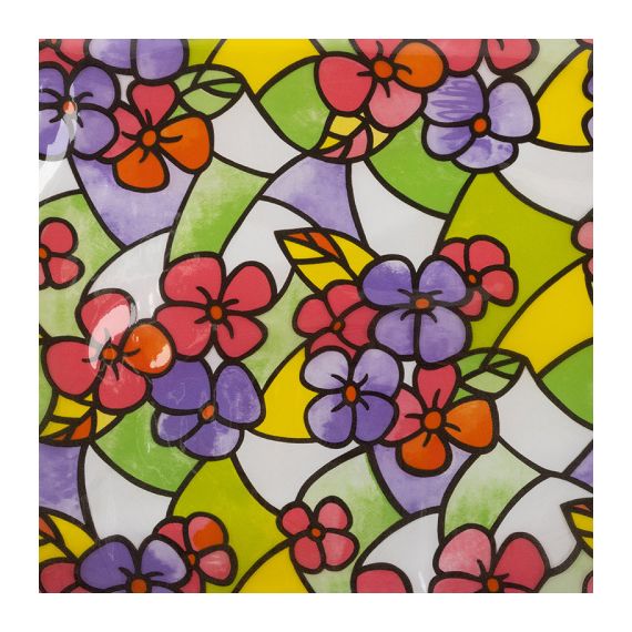 Пленка самокл.45см/2м ЦВЕТЫ  236564