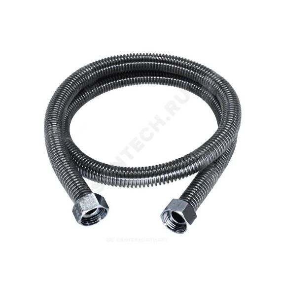 Подводка для газа гибкая нерж. Н1/2"-Н1/2" L=1,2м сильфонная Tuboflex  018-0478