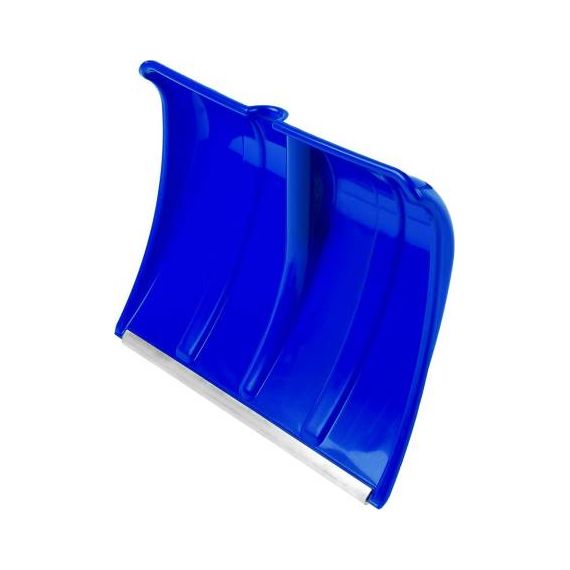 Лопата снеговая СИБИН ЛП-500 500 мм пластиковая с алюминиевой планкой без черенка 421835