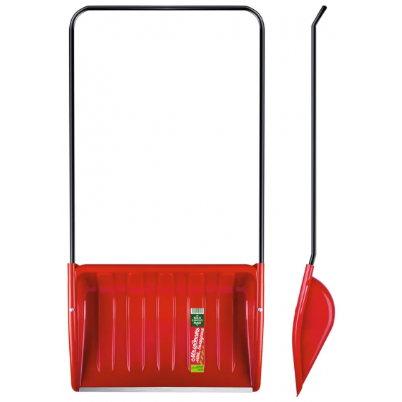 Скрепер БЦМ для уборки снега красный  1840-ч, изображение 2