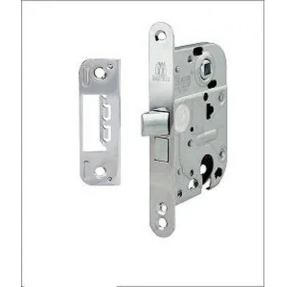 Замок врезной MSM ML72 F матовый никель е246