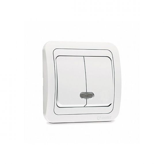 МИМОЗА Выкл.2кл. бел.свет.