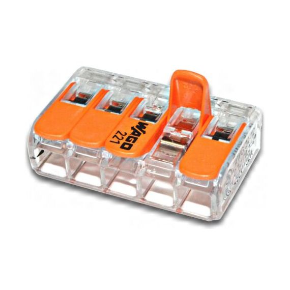 Клемма 5,0*4,0 с рыч 221-415 67513