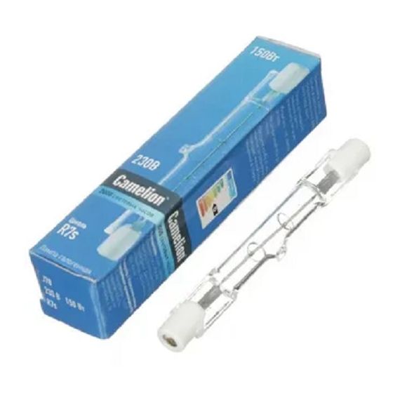 Лампа галогенная линейная J78 100Вт R7s 3000К 240В лин. 78мм Camelion 2932/ 307502