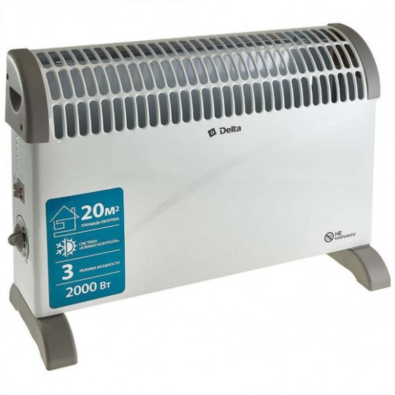 Конвектор DELTA 2000Вт D-3007