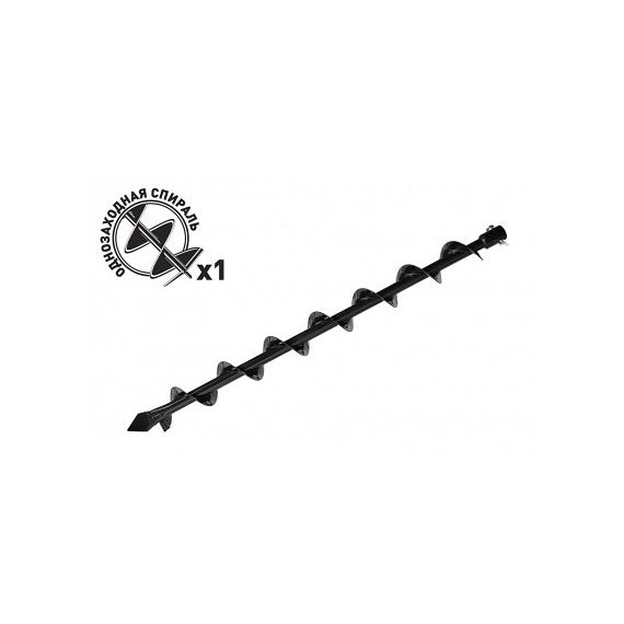 Шнековый бур для грунта CARVER 70мм