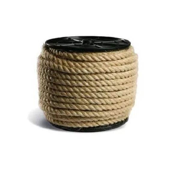 Веревка джутовая крученая д,20