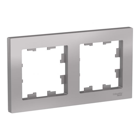 Рамка 2-постовая алюминий ATLAS DESIGN ATN000302