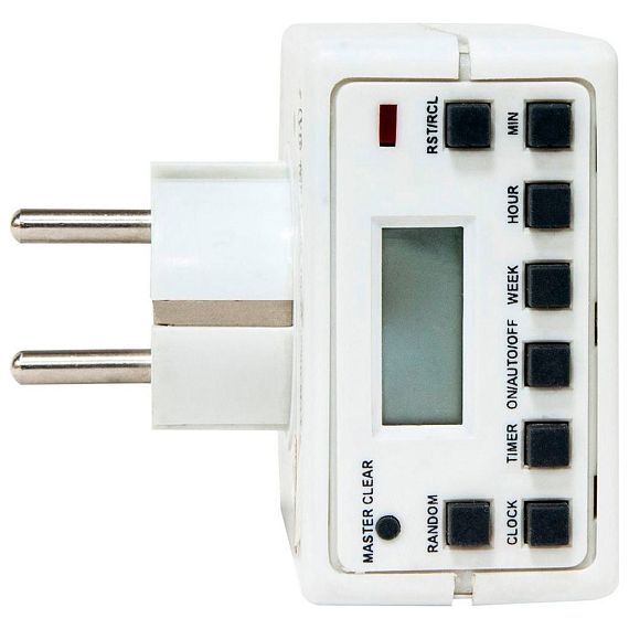 Розетка с таймером ТМ21 недельная Feron IP20  23215, изображение 2