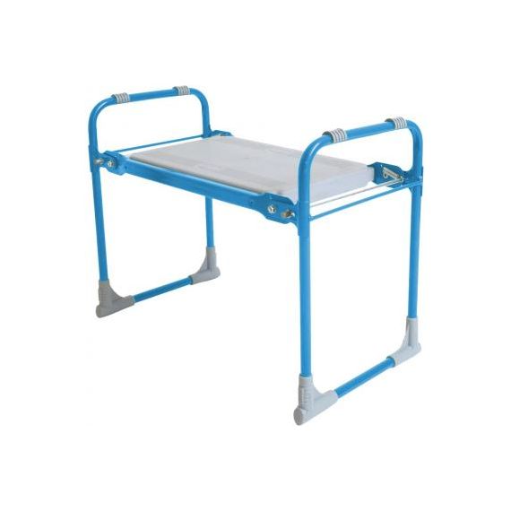 Скамейка-перевертыш садовая складная (пласт.сиденье)