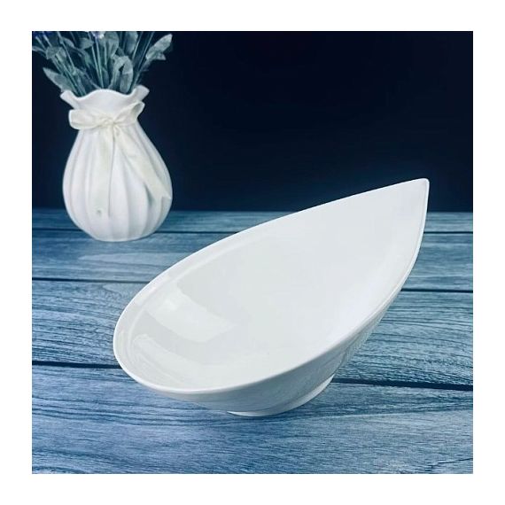 Салатник овальный 28см BLANCO 118-032, изображение 2