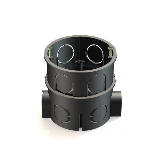 Коробка монтажная (подрозетник) для блок.уг.Д=60мм Н=62мм