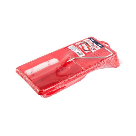 Набор валик мини с ванночкой 15*29мм д/работ с водными ЛКМ   56330110