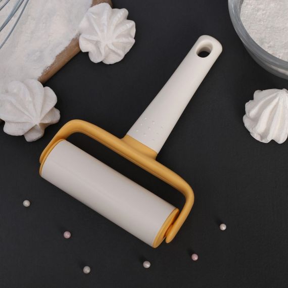 Валик для раскатки теста Доляна Ваниль 17см 1058502, изображение 2