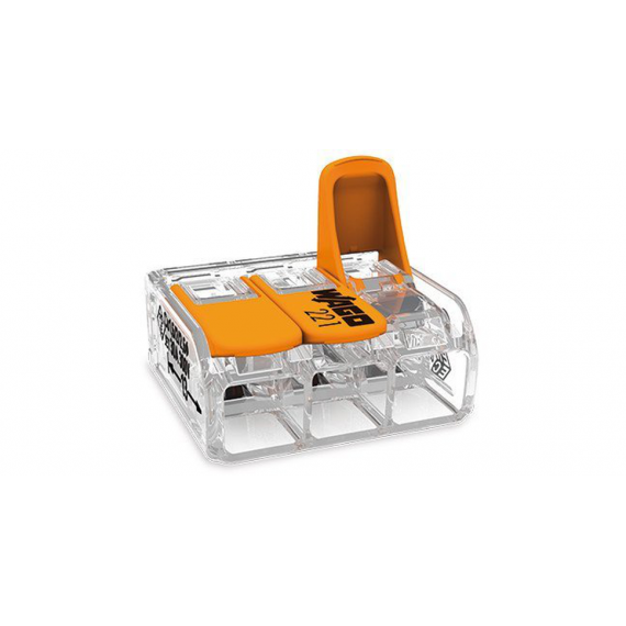 Клемма до 6 мм на 3 пров. универс.221-613 WAGO