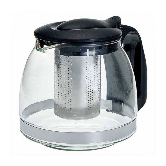 Чайник заварочный ALPENKOK AK-5528/25 с фильтром черный 1,25л 370740