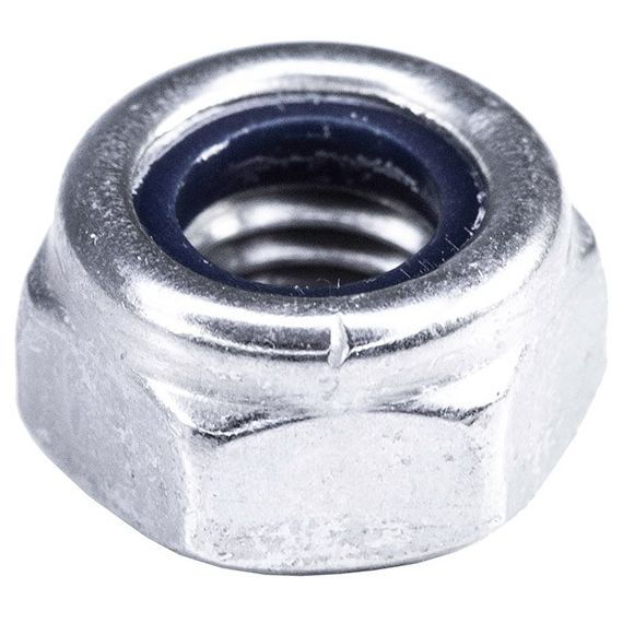 Гайка М6 самостопорящаяся DIN 985 А2 нерж 527162