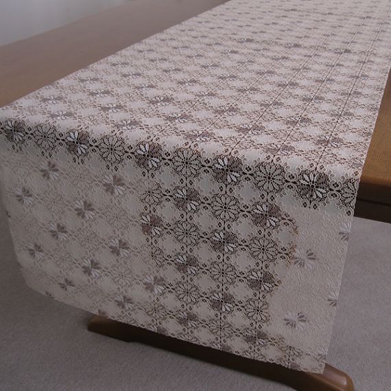 Салфетка ажурная ps5541 50см беж 6014