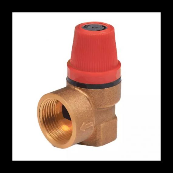 Клапан предохр пружинный угловой латунь 3008 Ду 15х15 Ру10 ВР  Рн=3  3008-02  019-2704, изображение 3