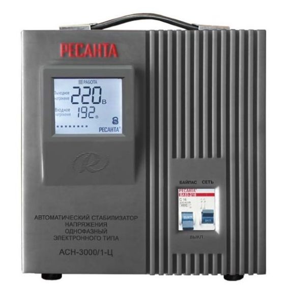 Стабилизатор напряжения  АСН-3000/1-Ц РЕСАНТА