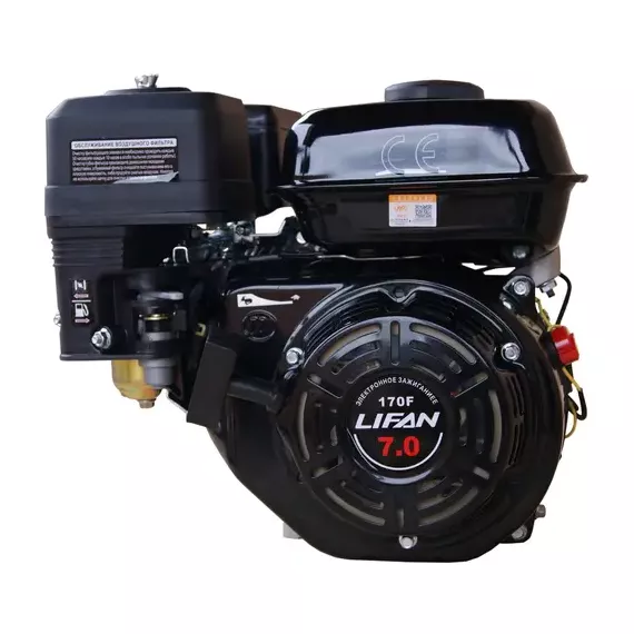 Двигатель 4-х тактн. 170F-20 7л.с. вал 20мм  Lifan, изображение 2