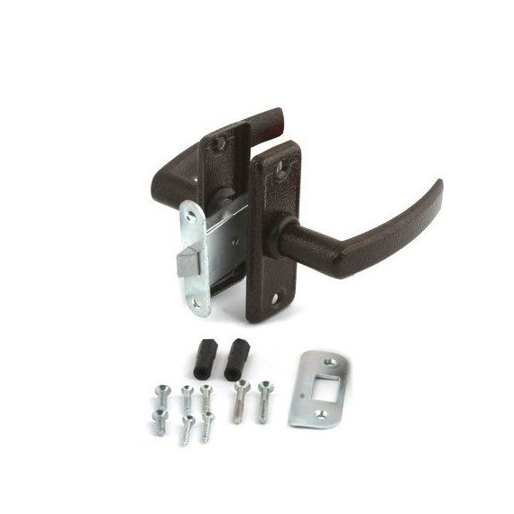 Защелка дверная ВЕГА ЗЩ-12 антик медь ч204