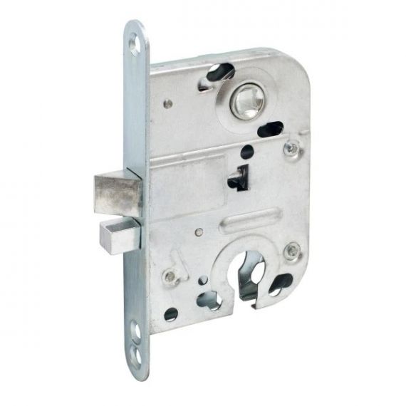 Замок врезной АЛЛЮР 2018 ZP хром для финских дверей 798д