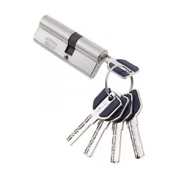Механизм цилиндровый MSM N45/35 SN (мат.никель) ключ-ключ  е165