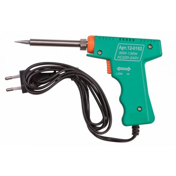 Паяльник-пистолет импульсный REXANT 30Вт/130Вт 230В 12-0162