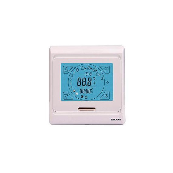 Терморегулятор сенсорный программируемый R91XT 3680Вт Rexant 51-0533